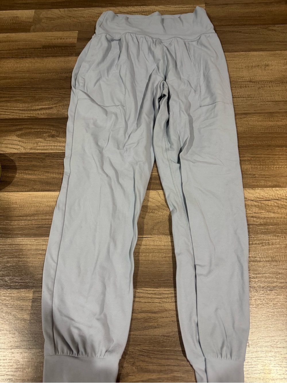 Athleta Light Gray Women's Jogger Track Pants